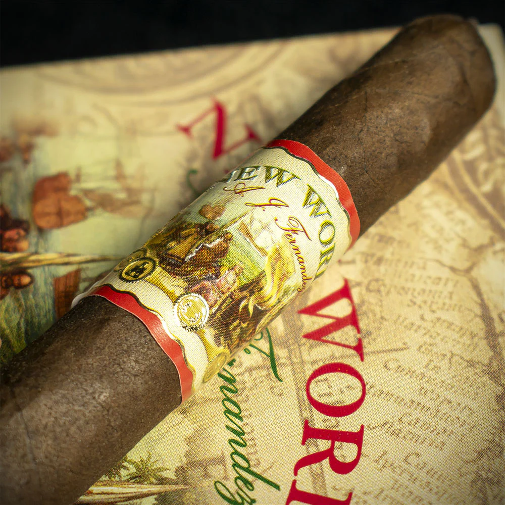 A.J. Fernandez New World Oscuro Nicaraguan Petit Corona Cigars - Pack of 5 - Image 3