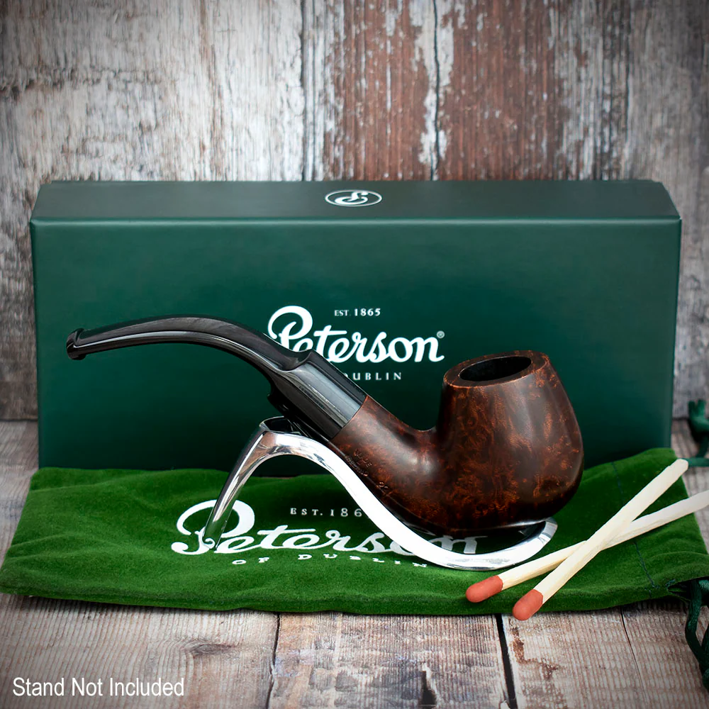 Peterson of Dublin Aran Briar Smoking Pipe - Shape No.221 - Image 3