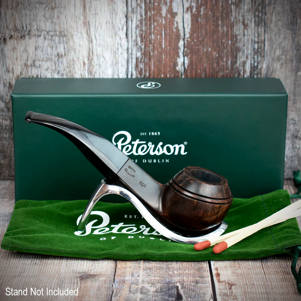 Peterson of Dublin Aran Briar Smoking Pipe - Shape No.80s - Image 3