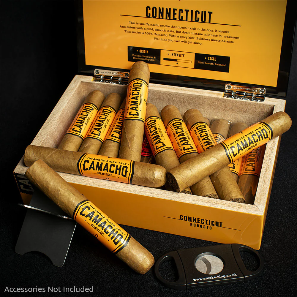 Camacho Connecticut Robusto Cigar - Single - Image 3