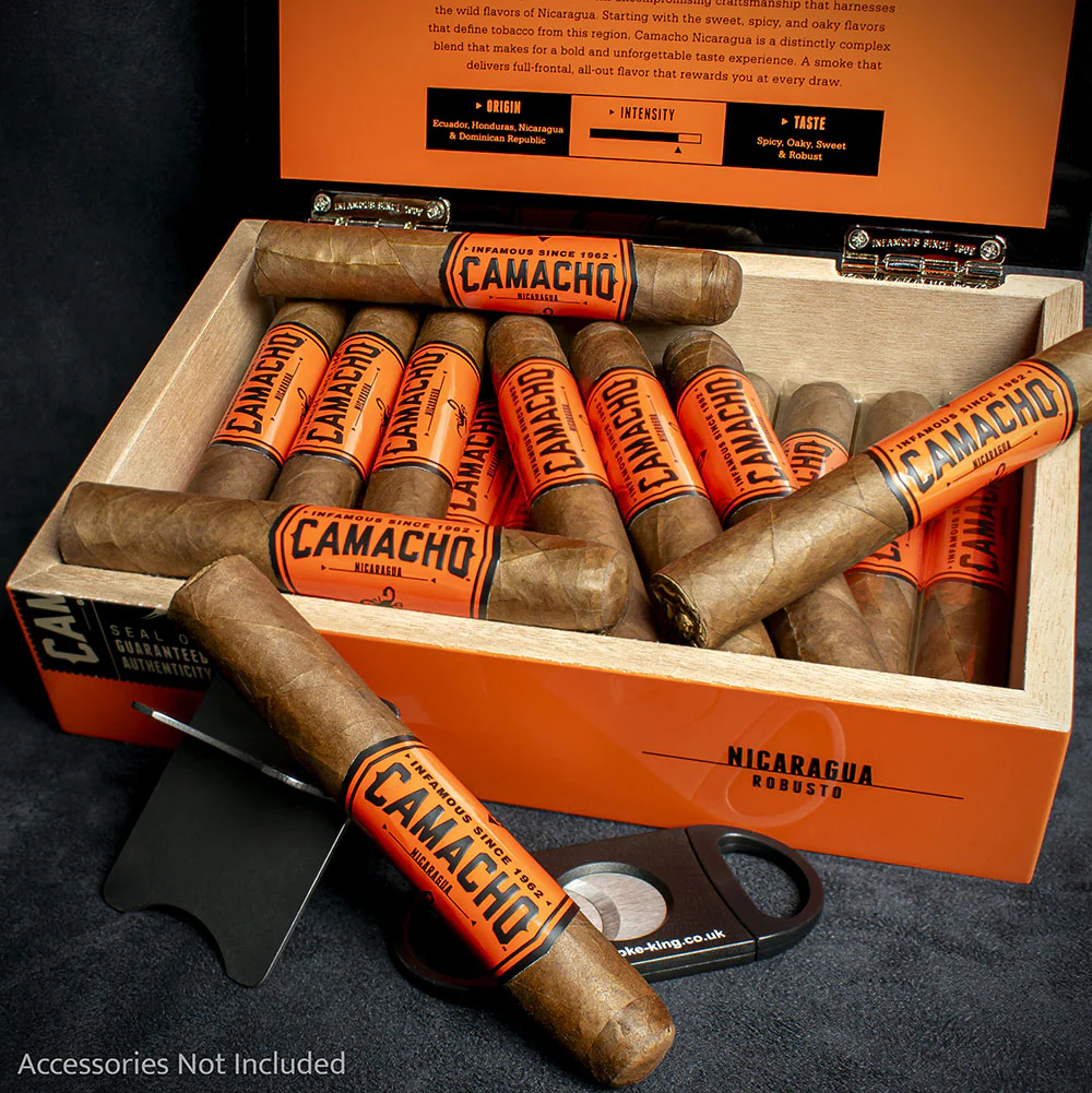 Camacho Nicaragua Robusto Cigar - Single - Image 3