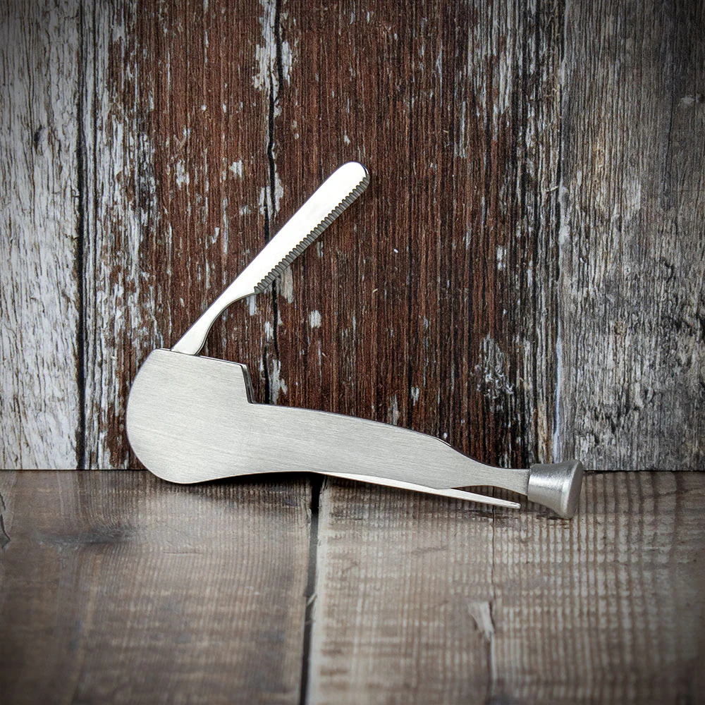 Pipe Shaped Pipe Tool - Chrome - Image 3