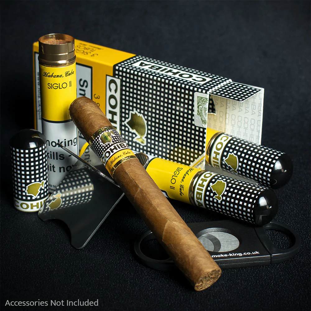 Cohiba Siglo II Tubos Cuban Cigar - Single - Image 3
