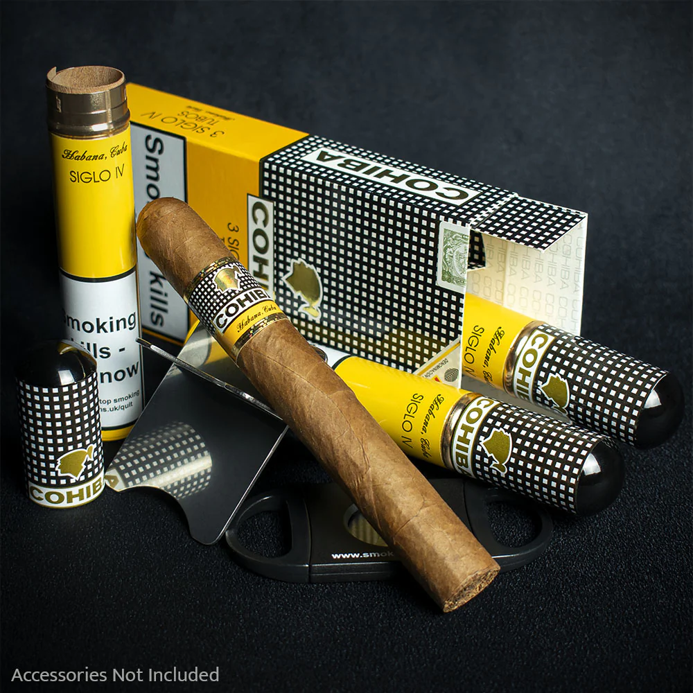 Cohiba Siglo IV Tubos Cuban Cigar - Single - Image 3