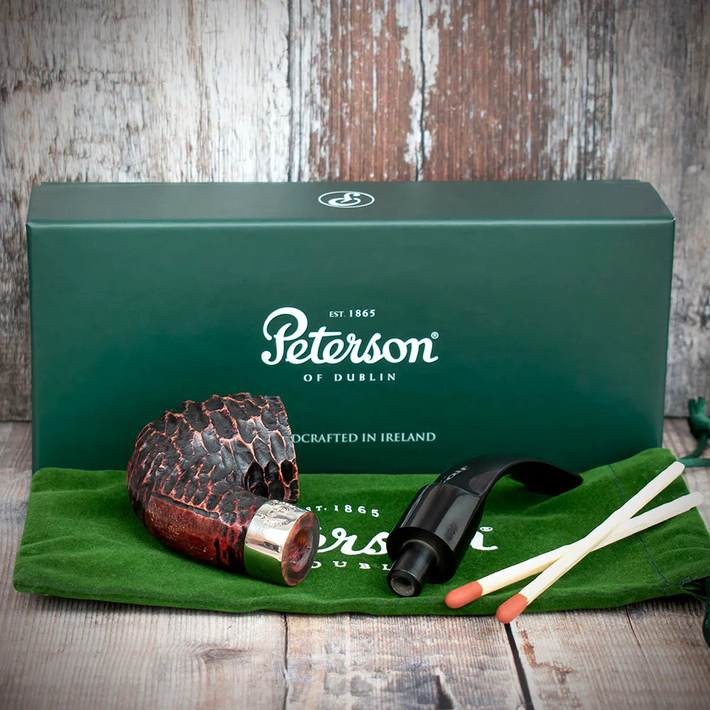 Peterson of Dublin Donegal Rocky Briar Smoking Pipe - Shape No.221 - Image 4